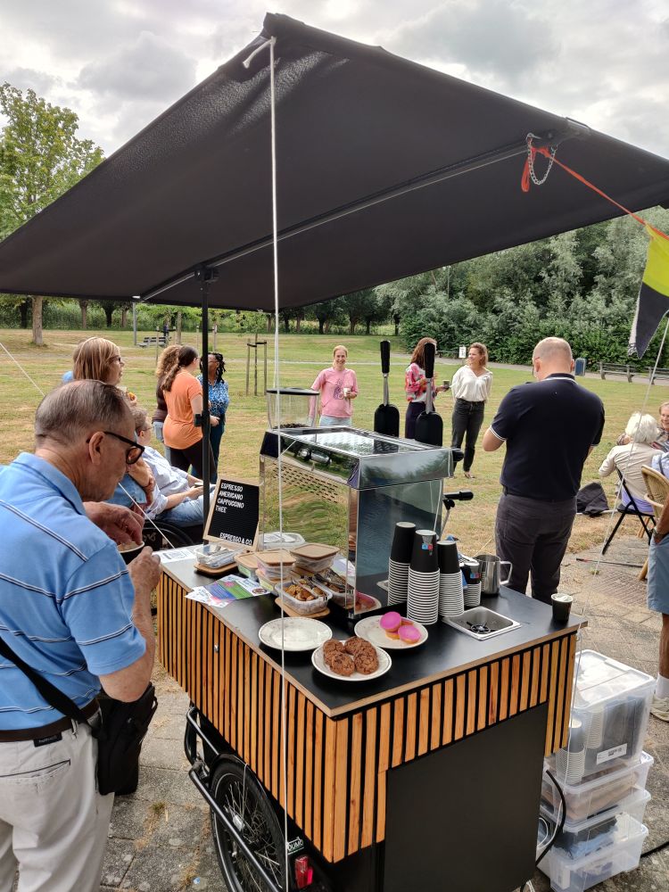De espressokar maakt jouw evenement compleet